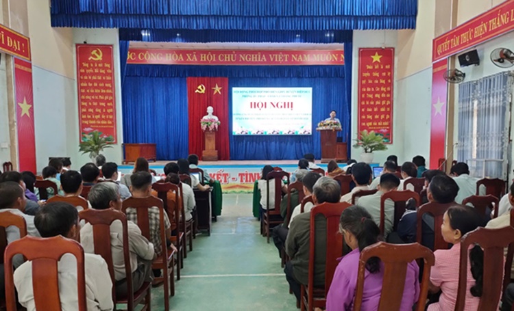 Thăng Phước tổ chức hoạt động hưởng ứng ngày Pháp luật nước Cộng hòa XHCN Việt Nam 09/11 năm 2024